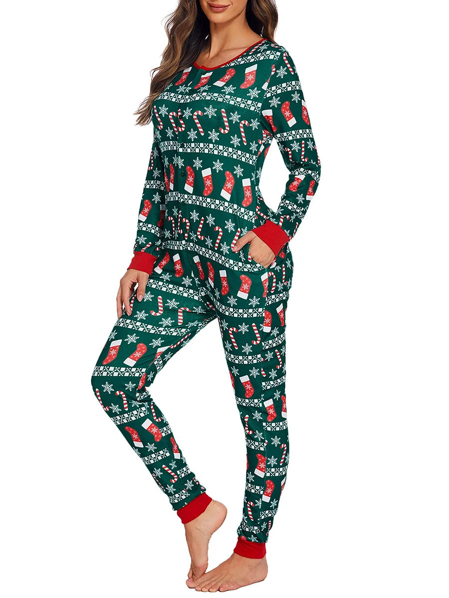 Women's Christmas Pajamas - Empire P.E