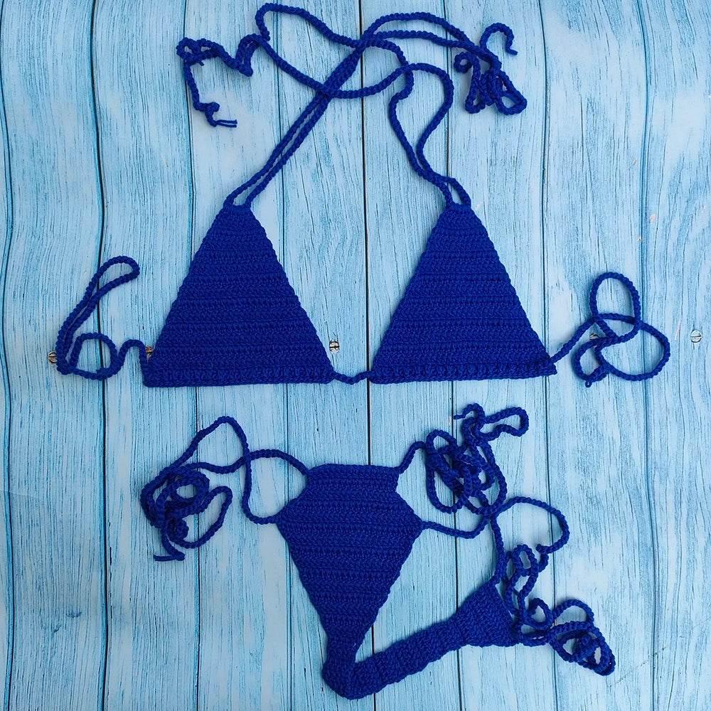 Women Micro Bikini Cotton Thong Swimsuit 2024 Beach Spa Sexy Bikini Set Swimming Suit - Empire P.E