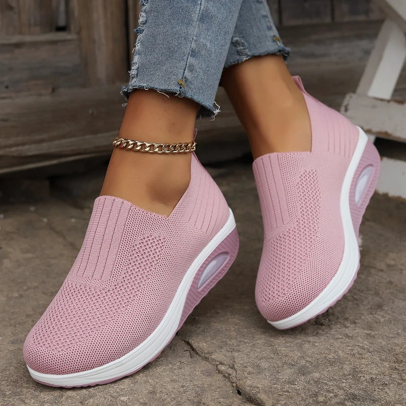 2025 Women's Solid Color Casual Shoes