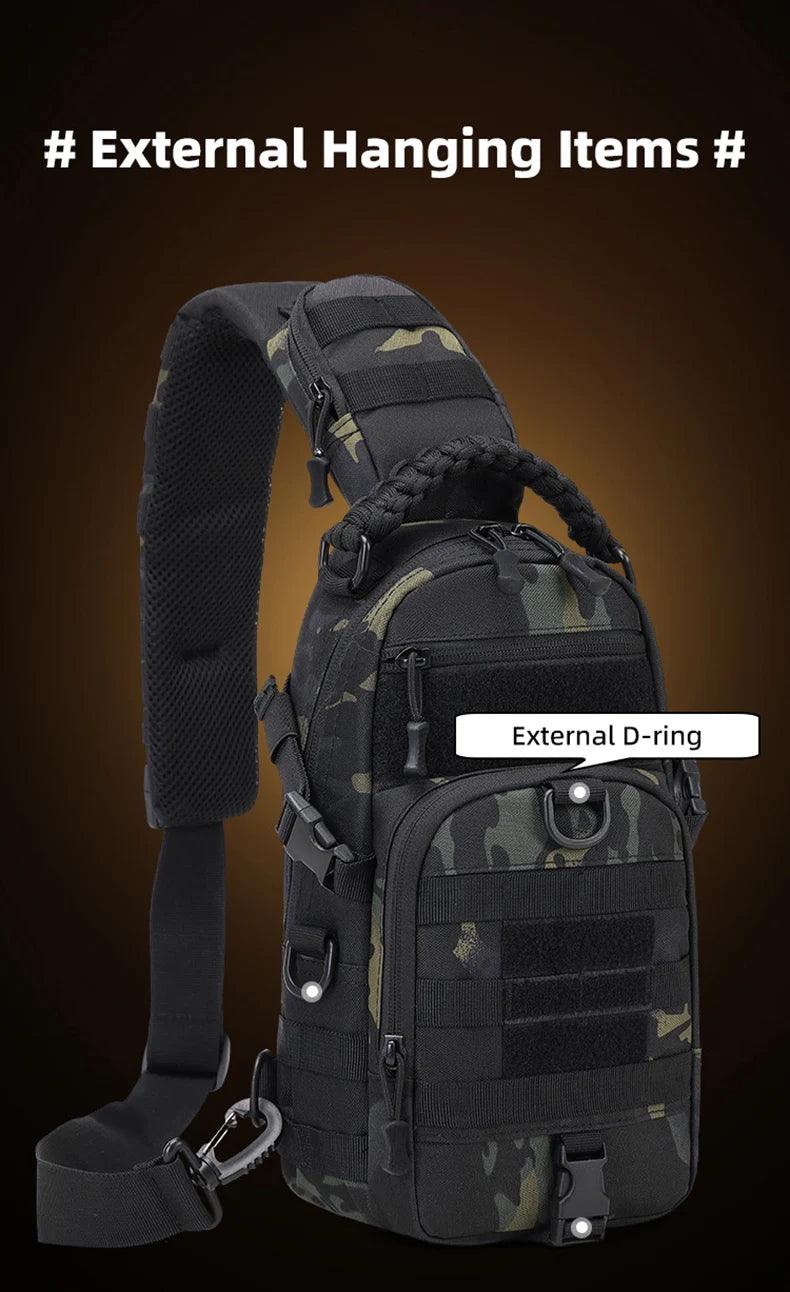 Camping Chest Bag Tactical Backpack for Men Sport Shoulder - Empire P.E