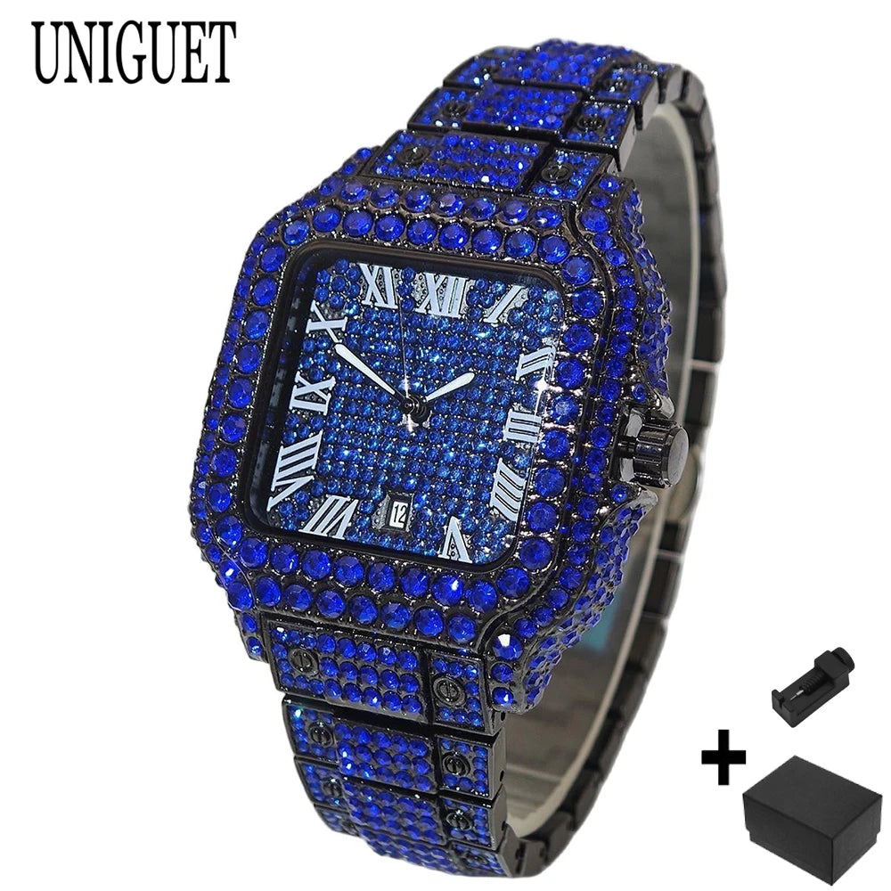Cool Men's  Luxury Stainless Steel Quartz Watch