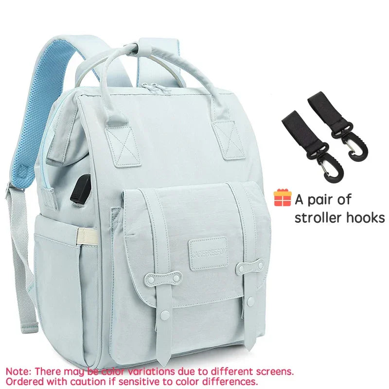 Baby Bag with 2pcs Stroller Hooks - Empire P.E