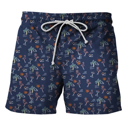 Summer Men's Quick Drying Hawaii Holiday Sports Swimming Trunks