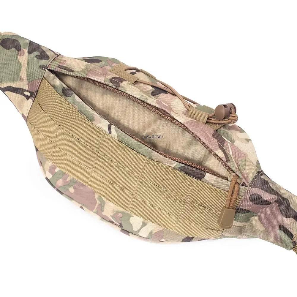 Outdoor Tactical Waist Bag 600D Nylon Oxford Outdoor EDC Fanny Pack Utility Waist Pouch Outdoor Bumbag Hunting Camping Hip Bags - Empire P.E