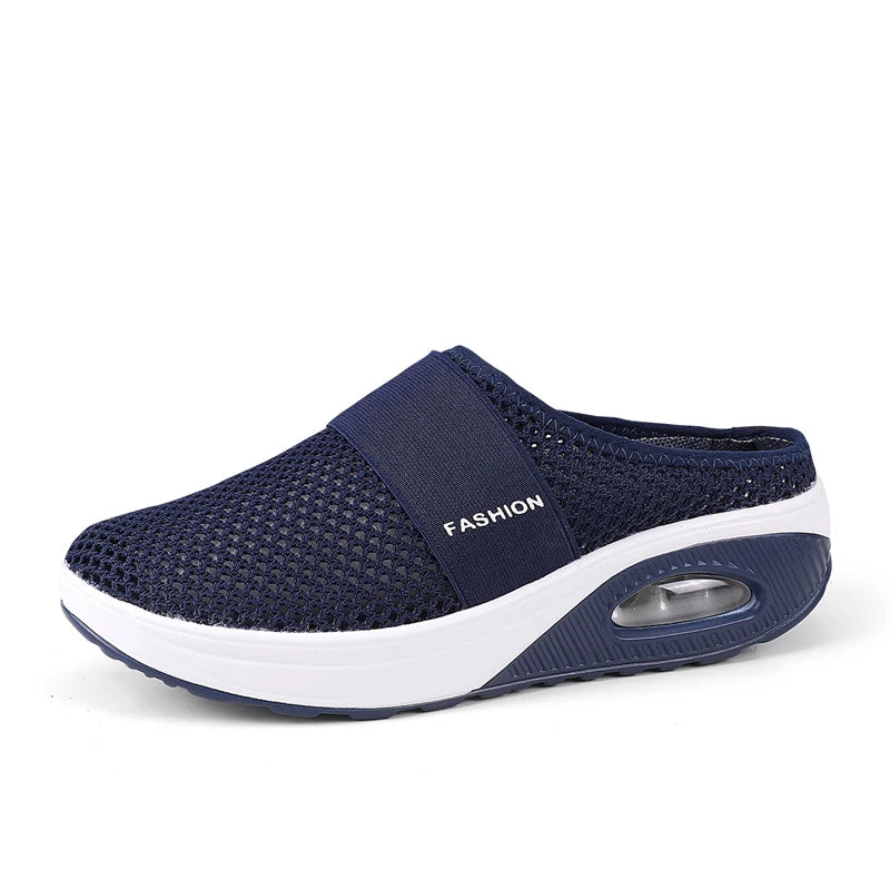 slip-ons without back female sneakers women's sport shoes professional running shoes black sports shoes skor walkx 1229 - Empire P.E