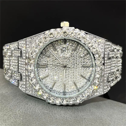 2025 New Luxury Brand Iced Watch