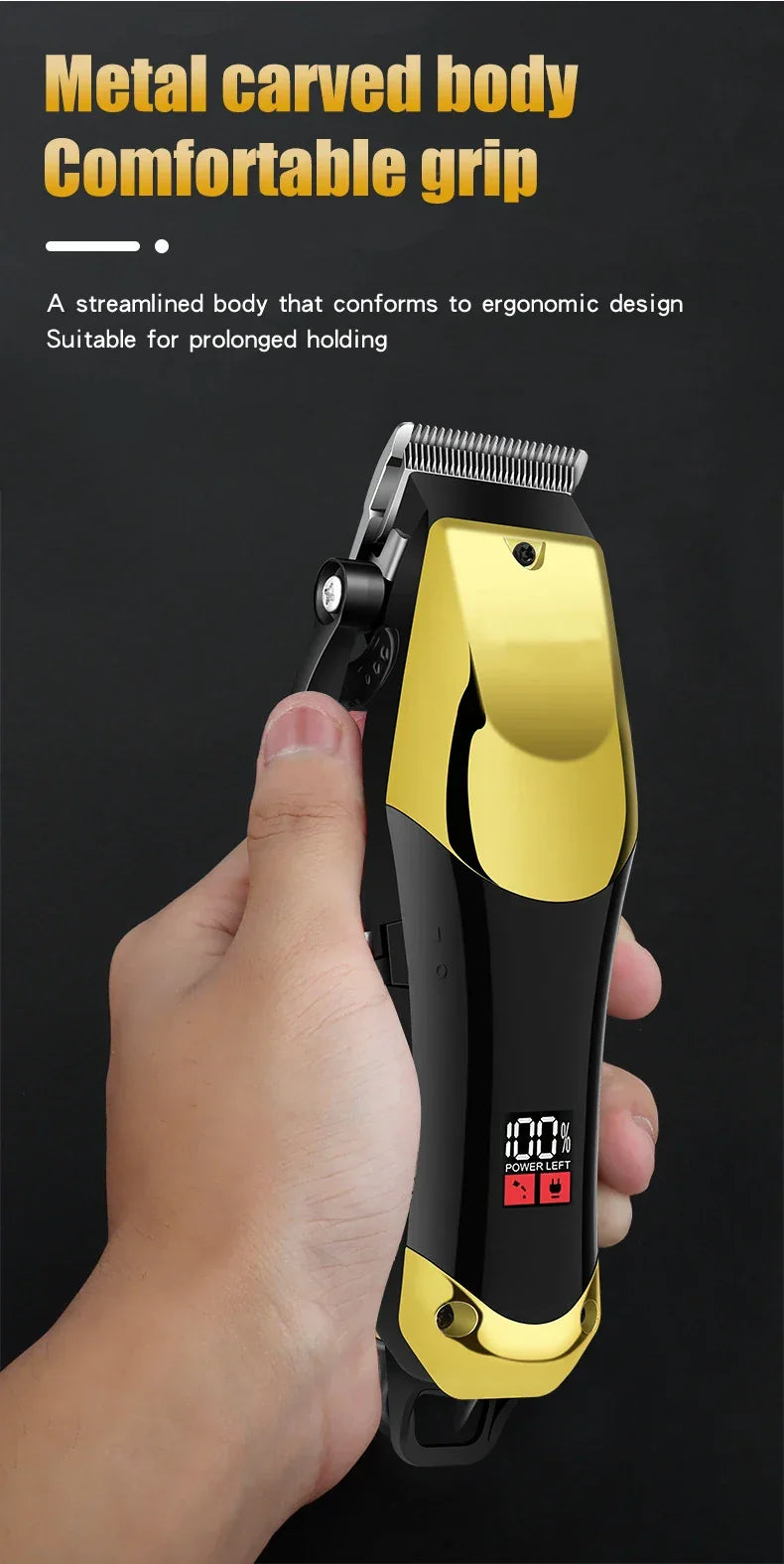 USB Rechargeable Hair Clippers for Men - Empire P.E