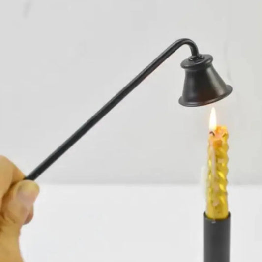 Vintage Bell-shape Candle Snuffer Metal Fire Extinguisher