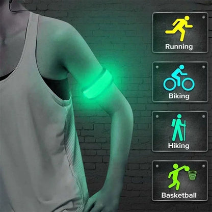 Armband LED Light USB Rechargeable Safety Belt