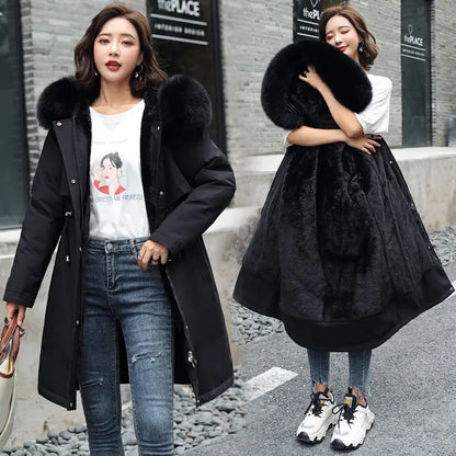 2025 New Women's Wool Liner Hooded Jacket - Empire P.E