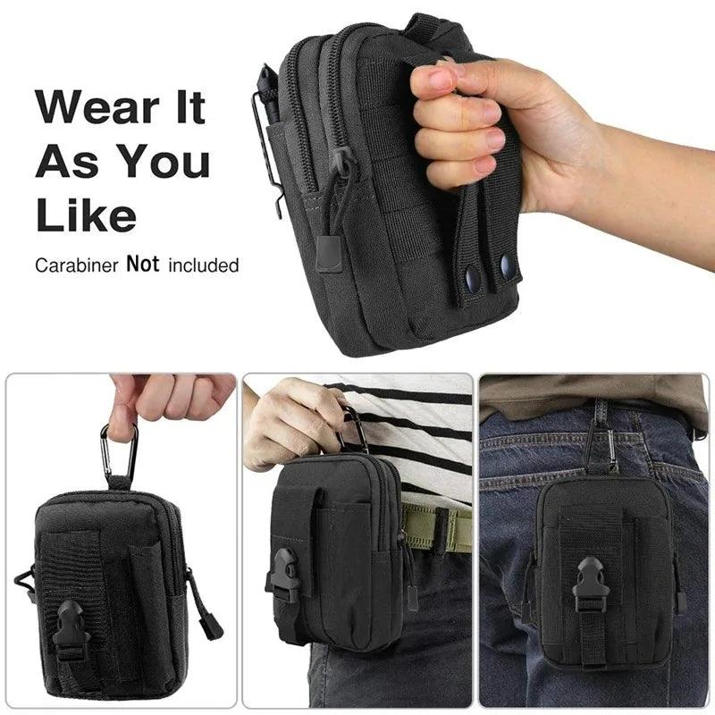 Mobile Phone Case Pouch, Waist Bag Waterproof Nylon - Empire P.E