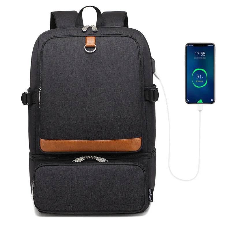 Laptop Backpack Compartment USB Waterproof Backpacks - Empire P.E
