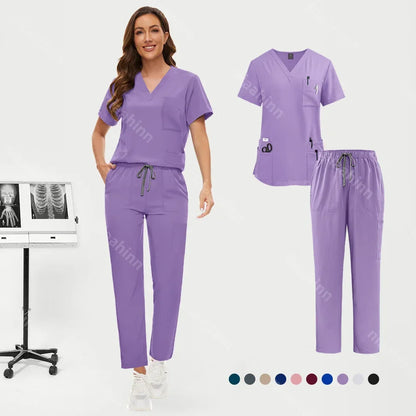 Hot Sale Nurse Scrubs Set