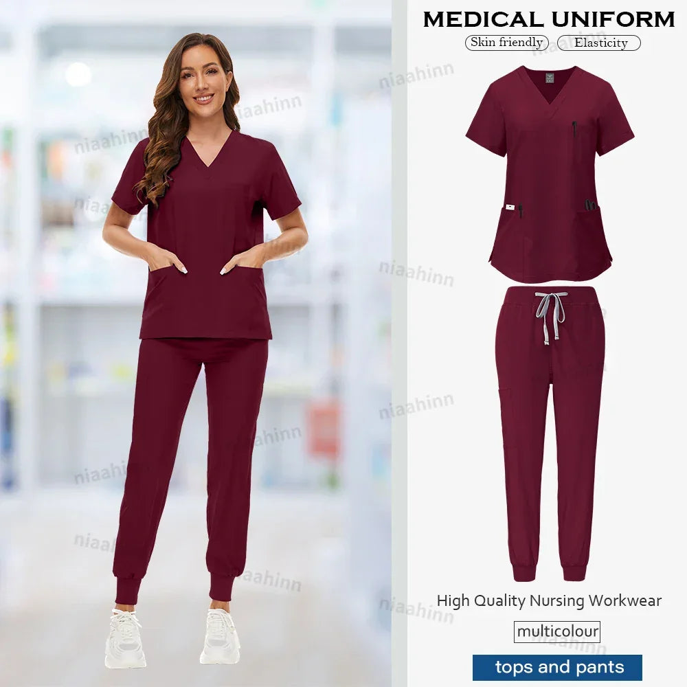 Medical Scrubs Women Breathable Uniform - Empire P.E