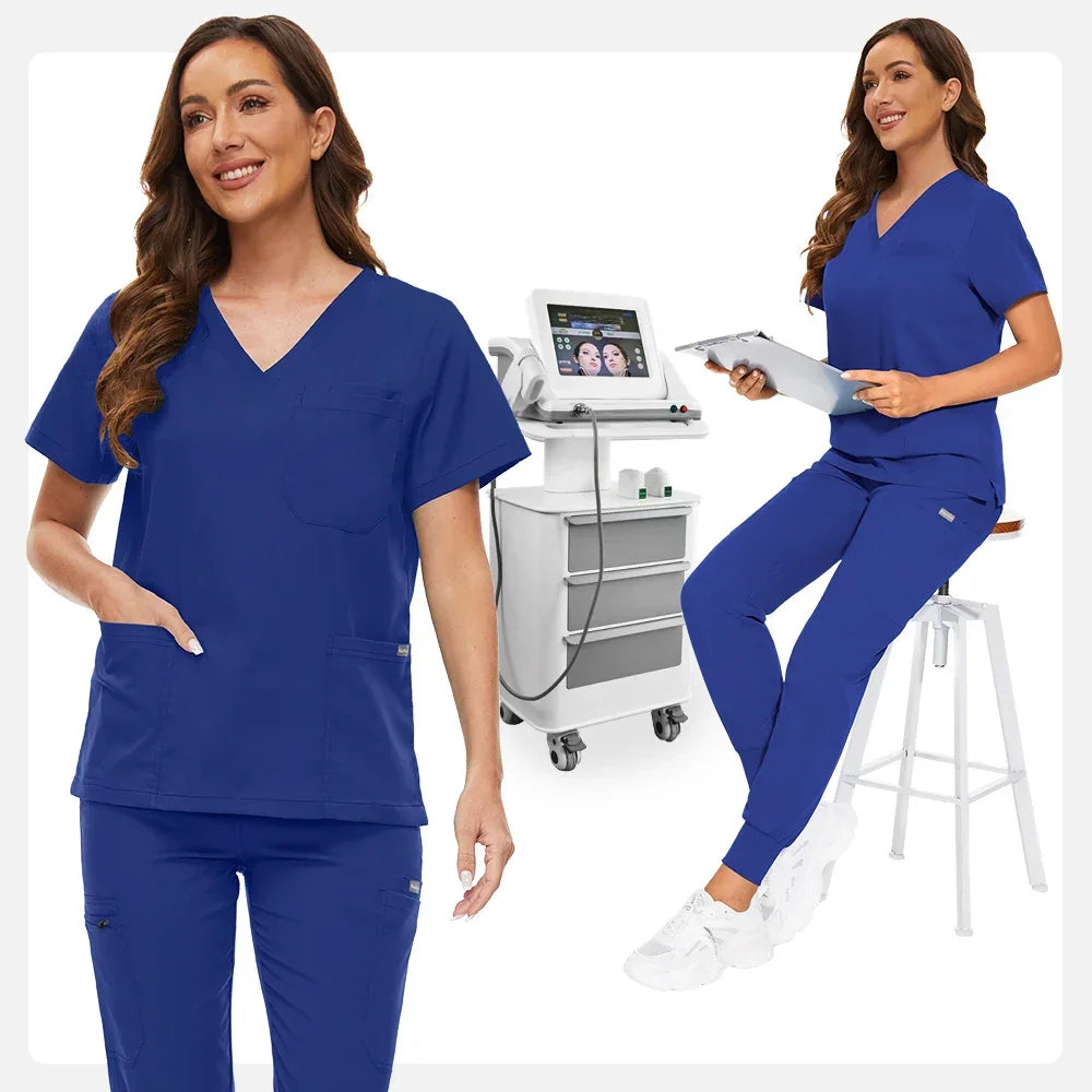 Scrub Sets Uniform Women Jogger Suit - Empire P.E
