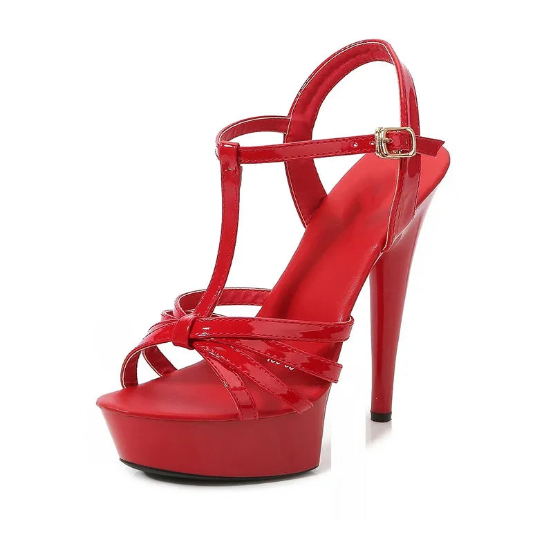 Patent Leather Sexy High Heel Platform - Empire P.E