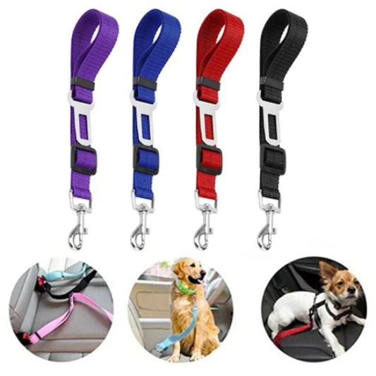 Dog Cat Car Safety Belt Adjustable Leash Vehicle Seat Belt Pet Supplies Harness Safe Lever Traction Collar Puppy Leash - Empire P.E