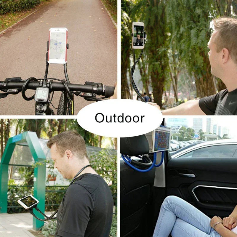 Universal Neck Hanging Bracket Lazy Cellphone Mount