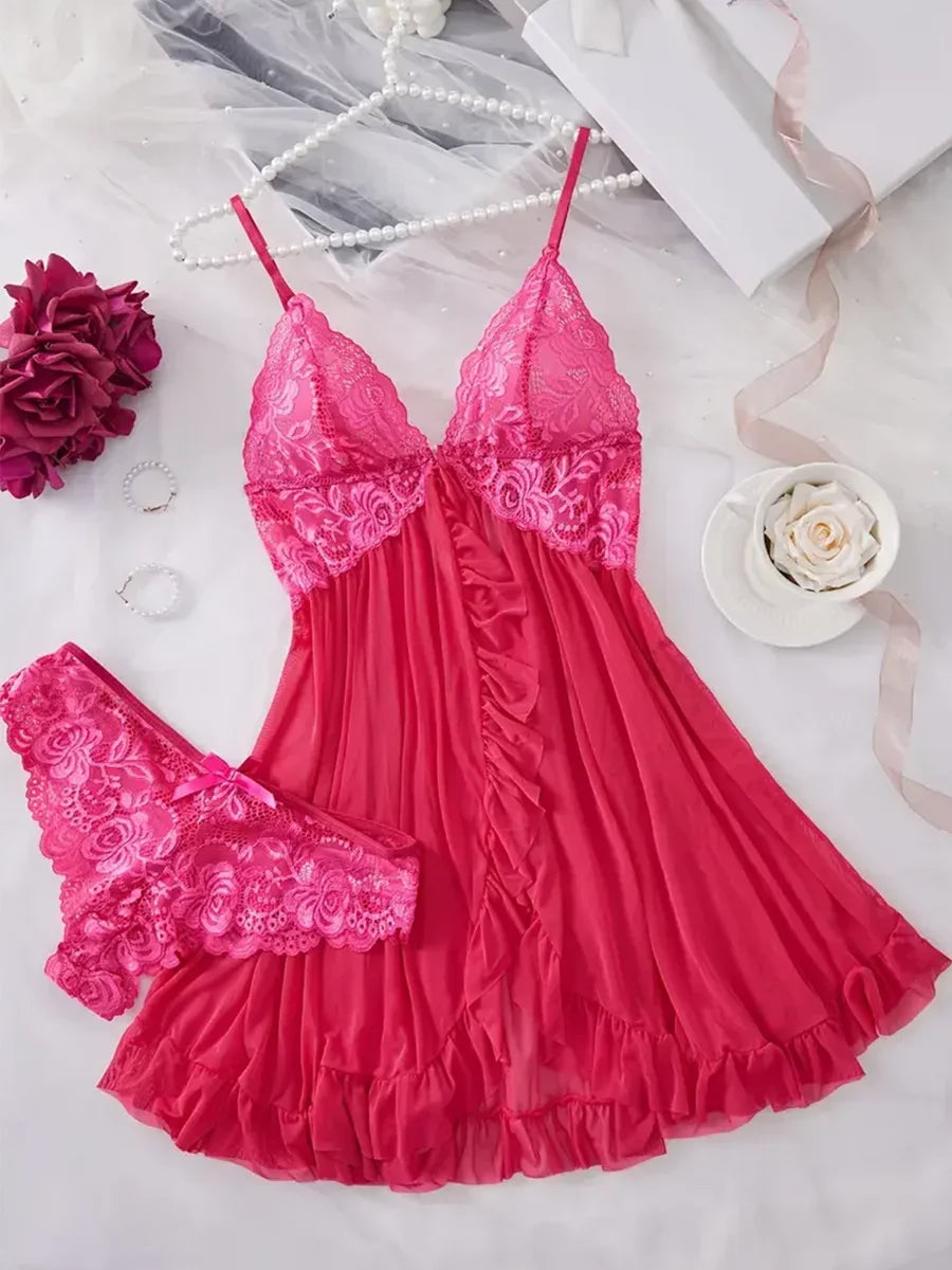 Sexy Lingerie Woman Lace Transparent - Empire P.E