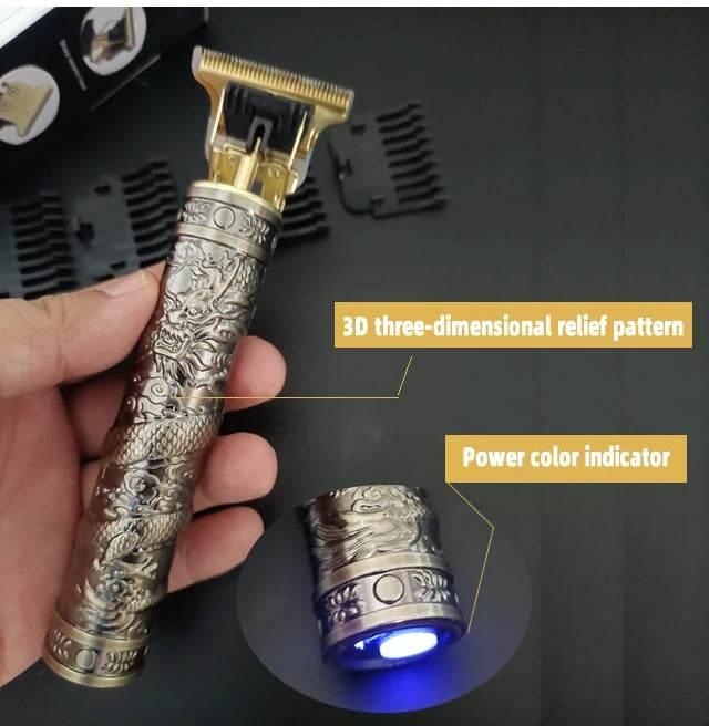 New WaterProof Professional Electric Shaver for Men Razor for Men Mower Beard Trimmer Barber Shaving Machine T9 Hair Clipper - Empire P.E