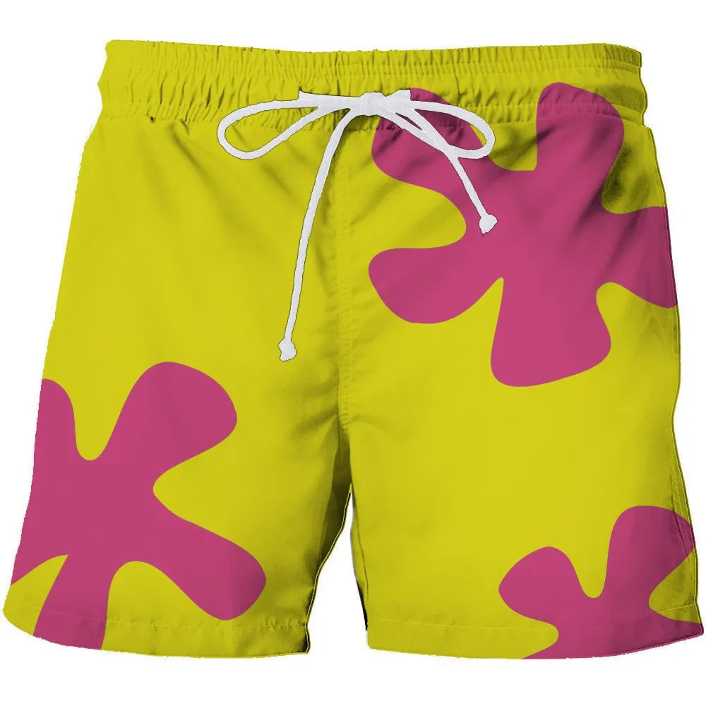 Summer Men's Quick Drying Hawaii Holiday Sports Swimming Trunks