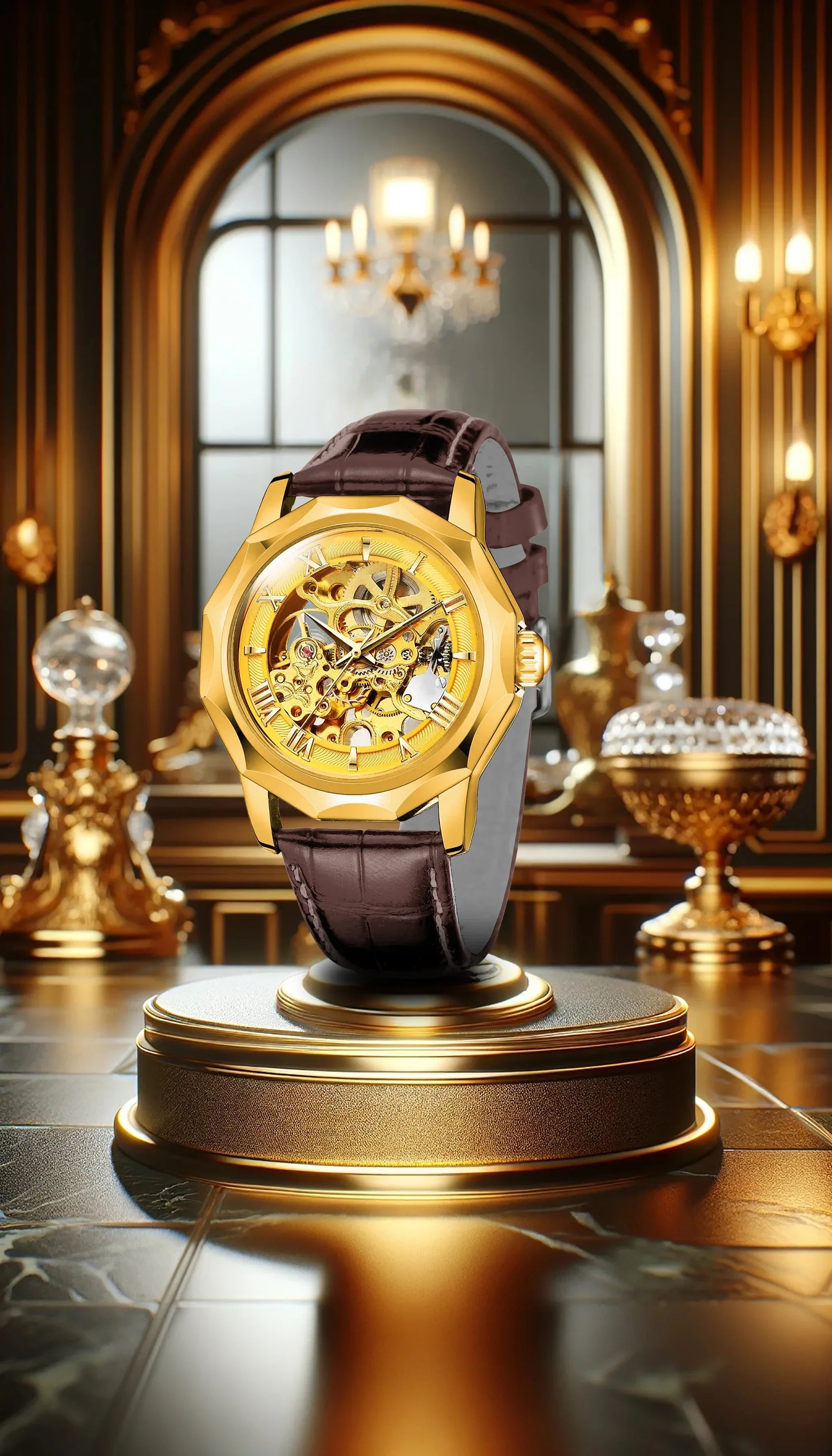 New Gold Men's Watch - Empire P.E