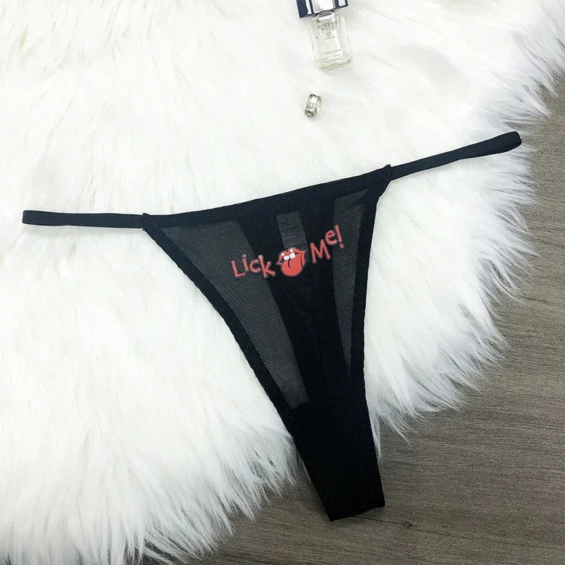 Custom Thongs Name Letter Women - Empire P.E