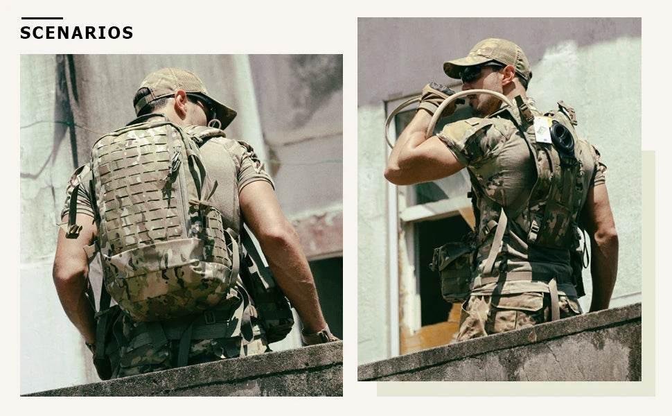 Military ILBE Army Large Rucksack with Detacheable Tactical Assault Backpack - Empire P.E
