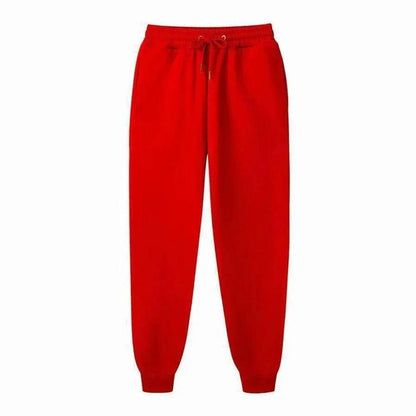 Men's Casual Sweatpants Fleece Sports Pants Unisex Fashion Solid Loose Trousers Streetwear Autumn Winter Jogging Fitness Pants - Empire P.E