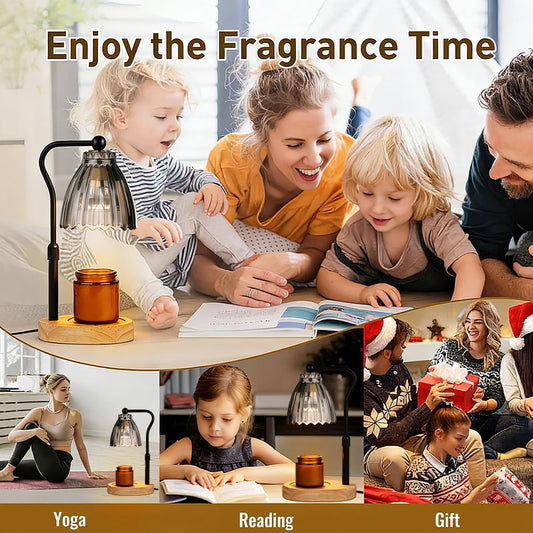 Candle Warmer Lamp with Timer Dimmable Wax Warmer Lamp