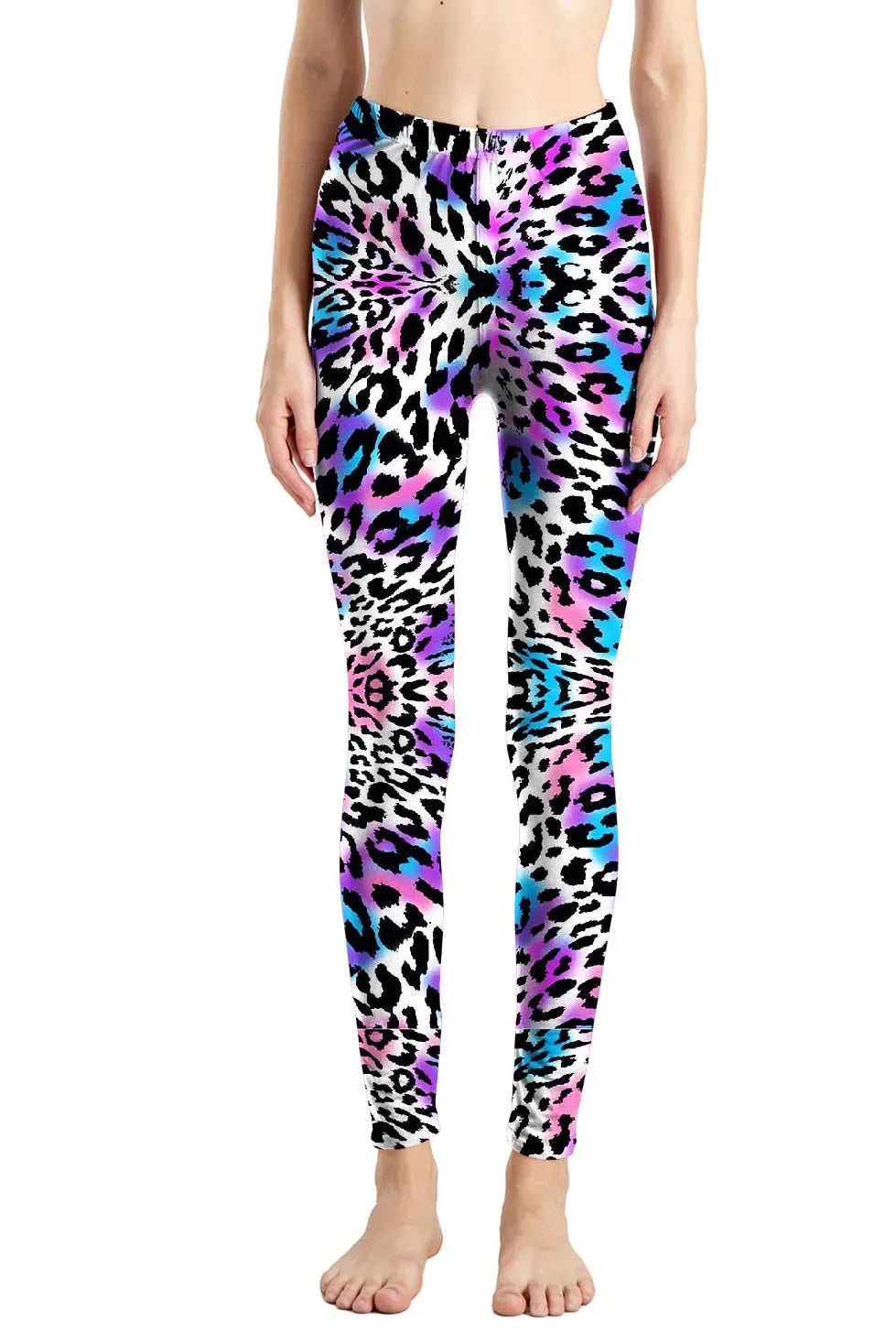 Leopard Leggings Printed High Waist - Empire P.E