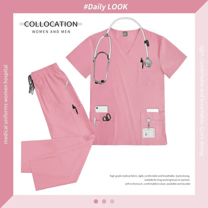 Anesthetist Nursing Uniform Suit