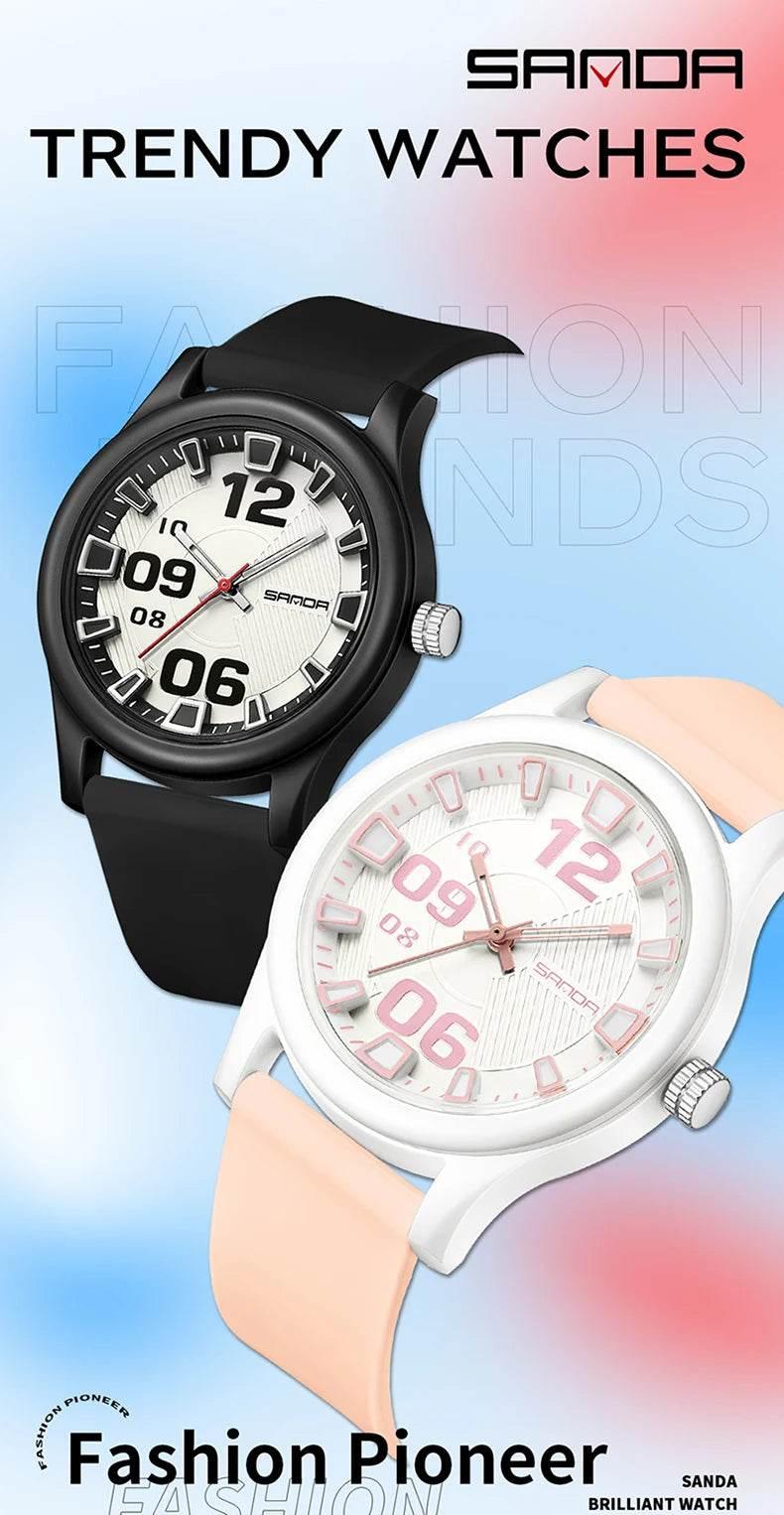 Fashion women's watches Soft silicone strap - Empire P.E