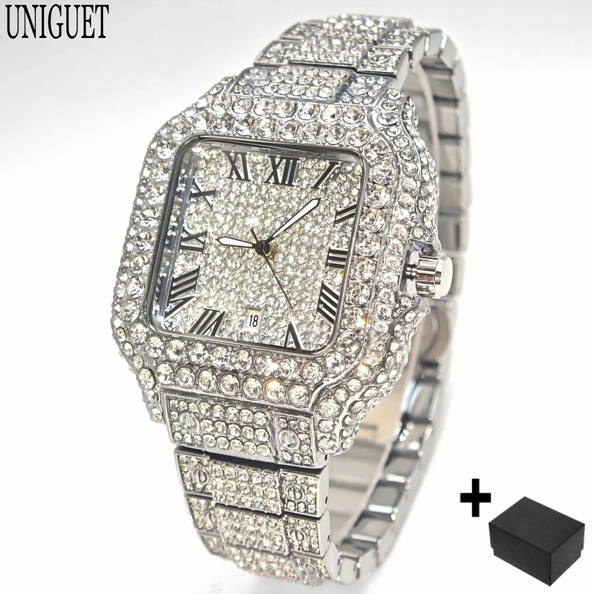 Cool Men's  Luxury Stainless Steel Quartz Watch