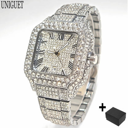 Cool Men's  Luxury Stainless Steel Quartz Watch