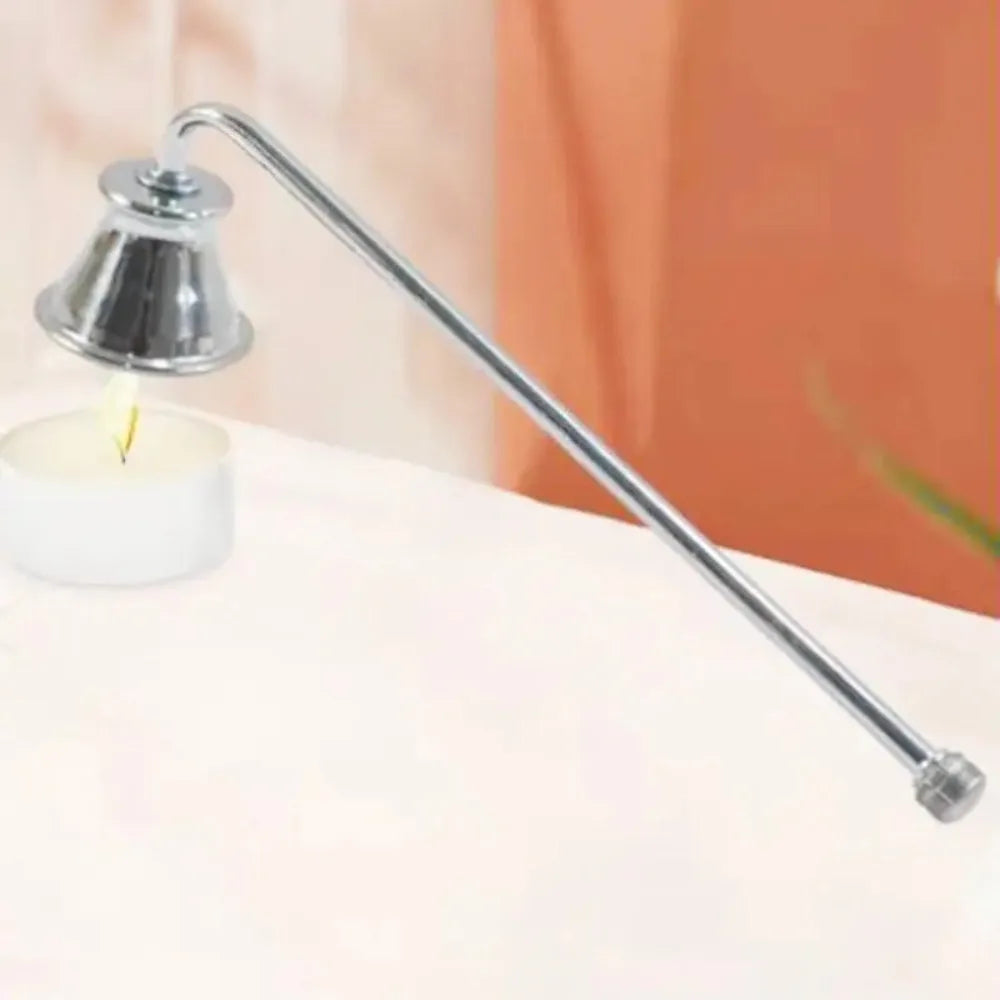 Vintage Bell-shape Candle Snuffer Metal Fire Extinguisher