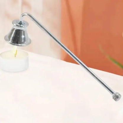 Vintage Bell-shape Candle Snuffer Metal Fire Extinguisher