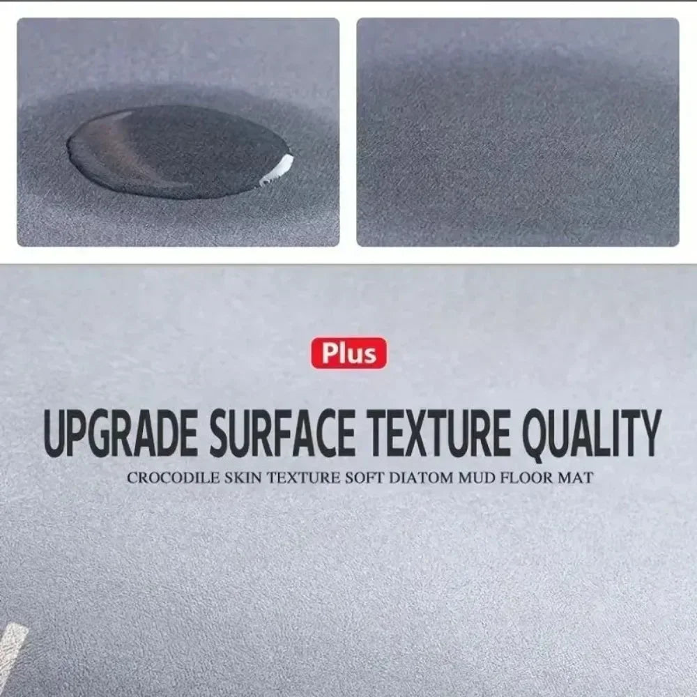 Mats Diatomite Bath Absorbent Anti Slip Floor Mat - Empire P.E