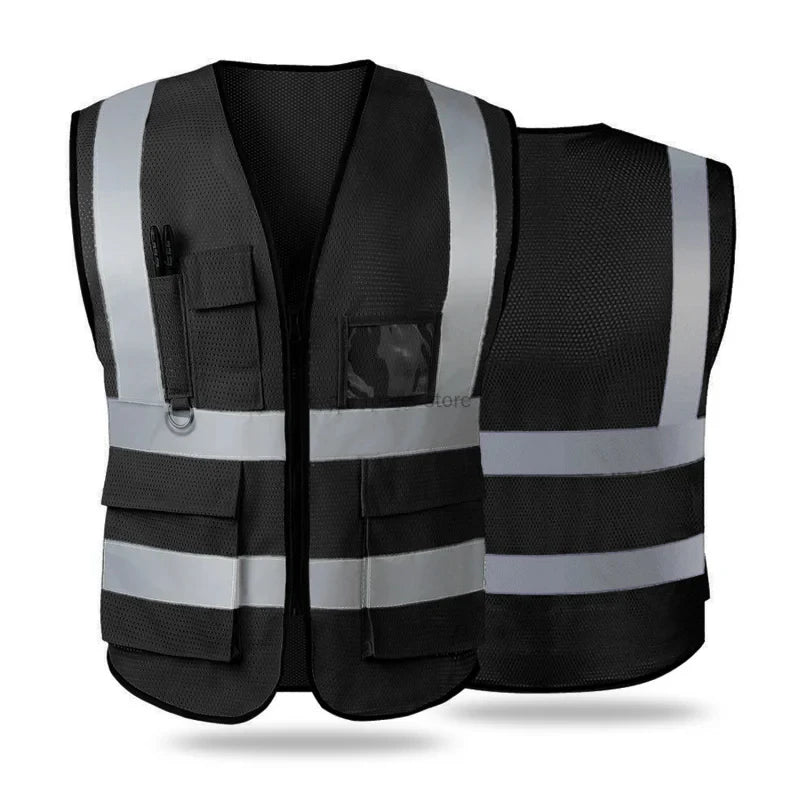 Reflective  High-Grade Safety Signal Rider Vest