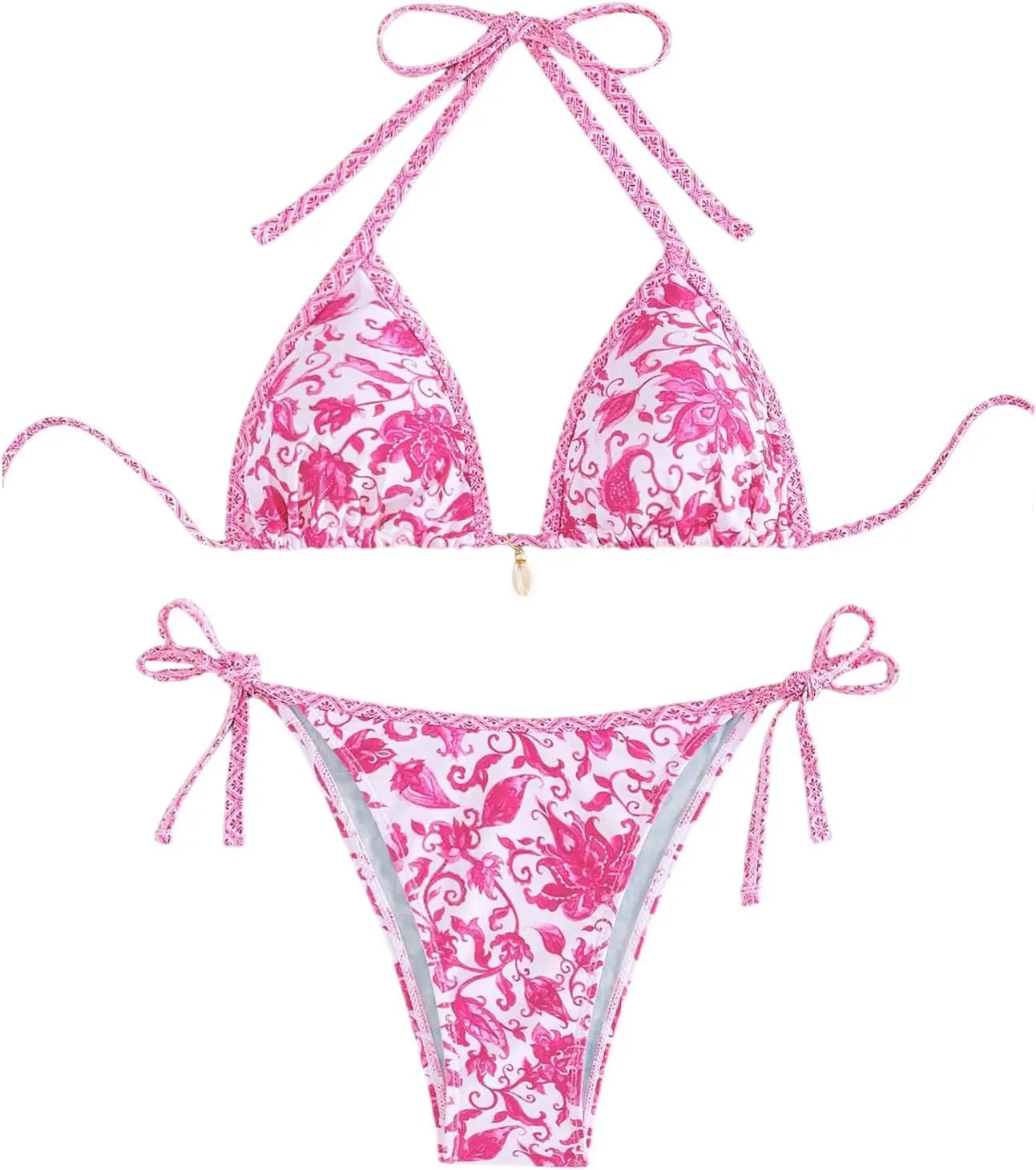 2026 New Halter String Triangle Two Piece Bikini