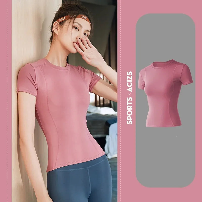2024 Women's Sports Fitness T-shirt - Empire P.E