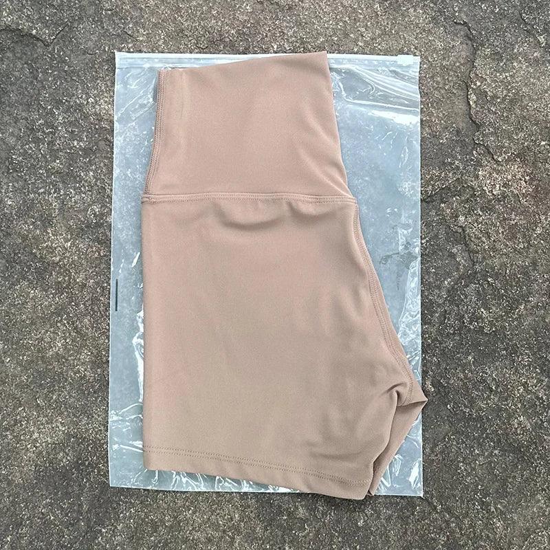 Women Sports Shorts High Waist Yoga Shorts