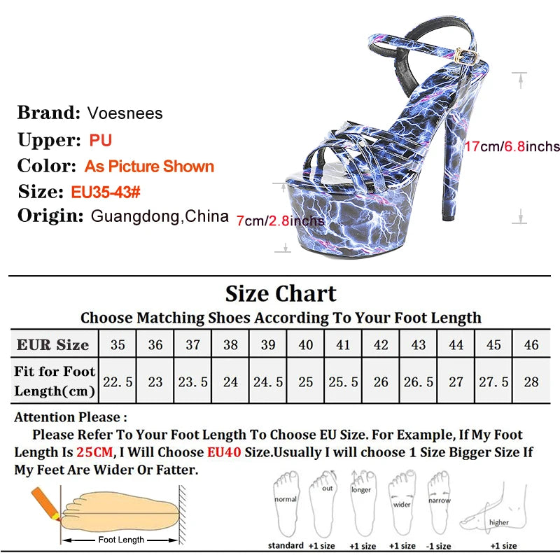 High Heels For Women Pole Dancing Stripper Shoes