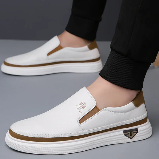 Men's Handmade Leather Shoes Luxury Casual Shoes - Empire P.E