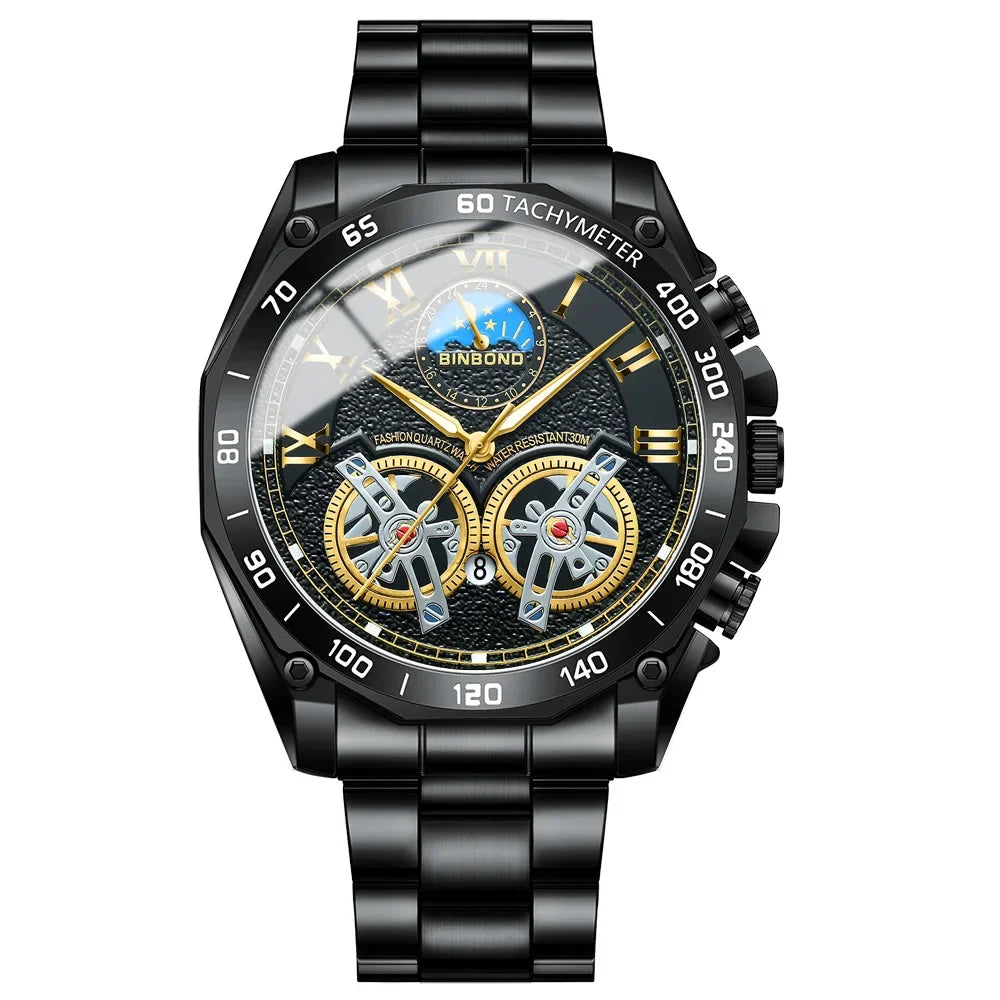 Luxury Men Quartz Watches - Empire P.E