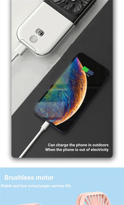 Foldable Hanging Neck Fan - Empire P.E