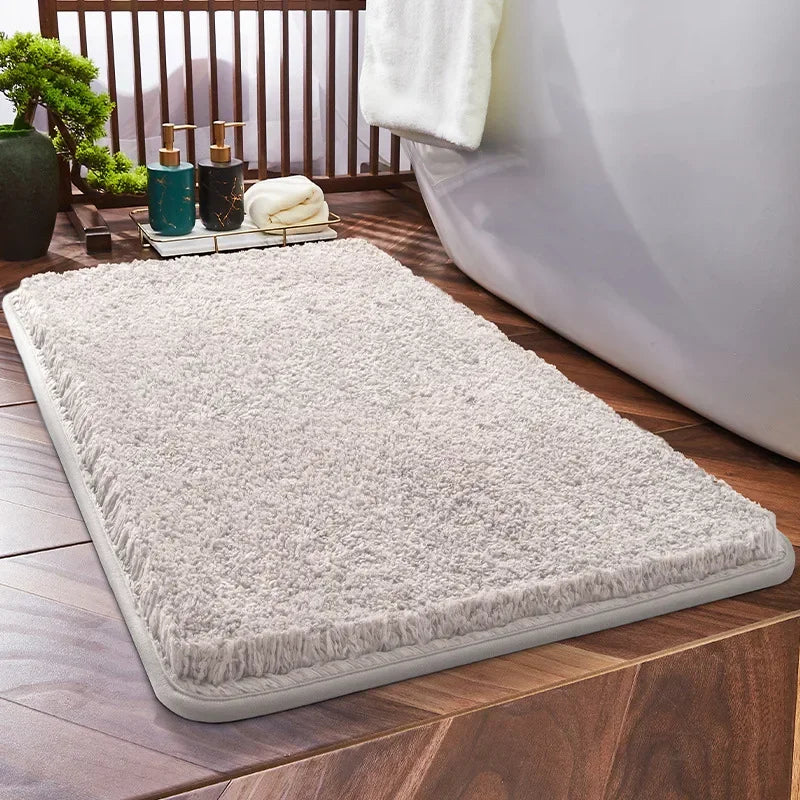 Household Bathroom Foot Mat Thicken Solid Color - Empire P.E