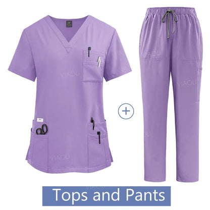 Medical Uniform Scrubs Set