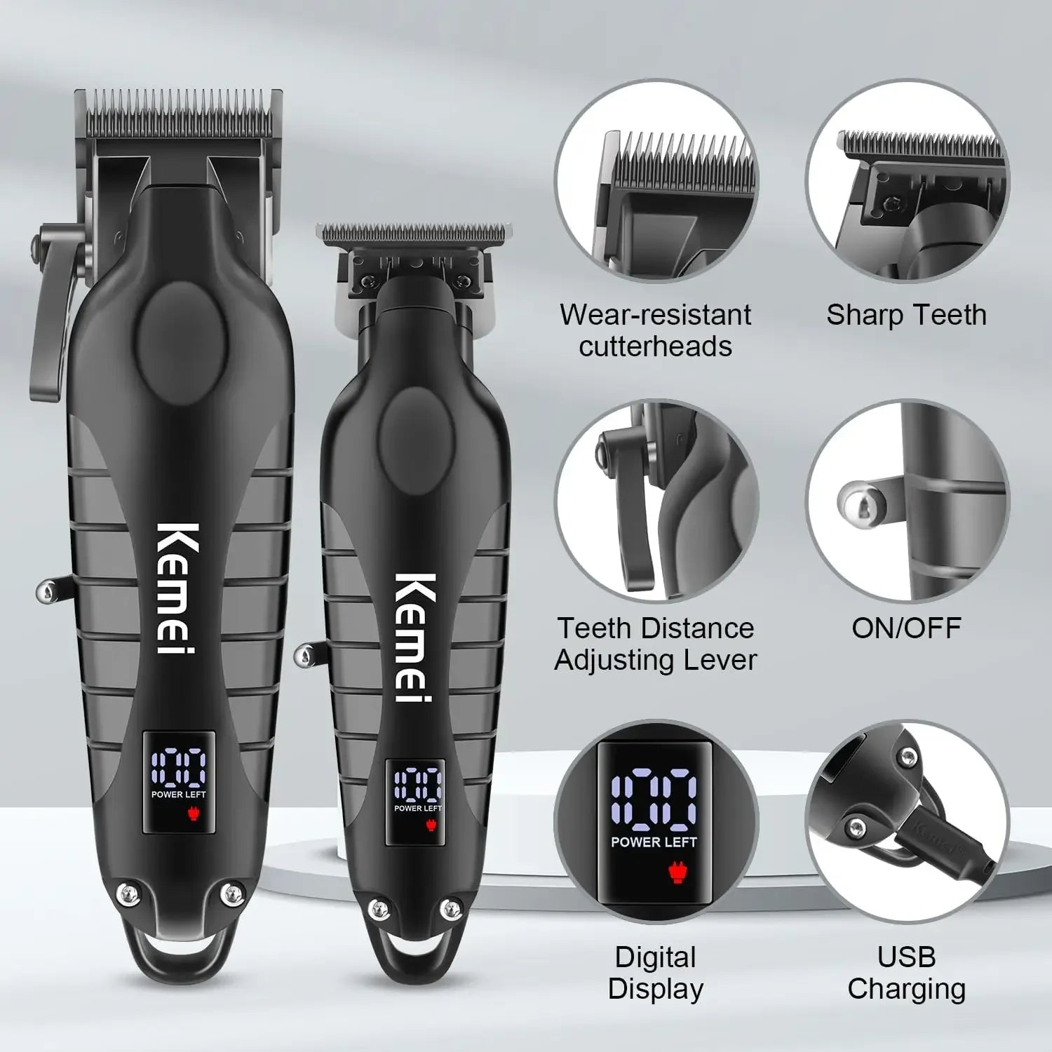 Hair Clipper Kit for Men Electric Shaver Hair Trimmer - Empire P.E