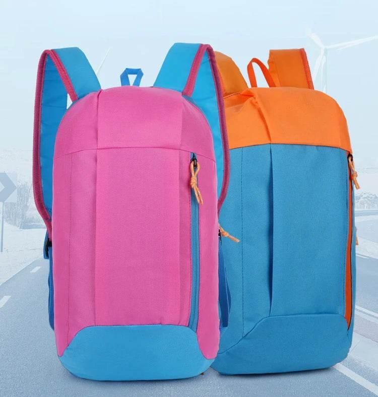 Outdoor Sports Light Weight 10L Waterproof Backpack Travel Hiking Bag Zipper Adjustable Belt Camping Knapsack Men Women Child - Empire P.E